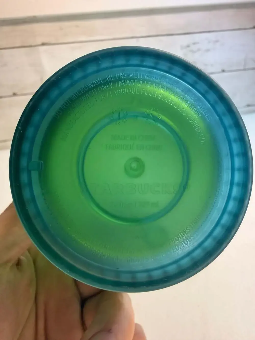 Starbucks Winter 2022 Matte Mountain Dew Green‎ Grid Venti Cold Cup Tumbler 24oz